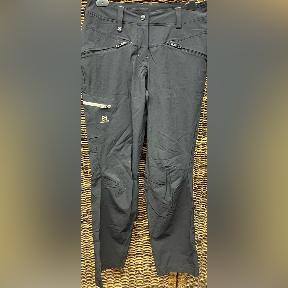Salomon - Womens black Cargo Pants-Size:4‎